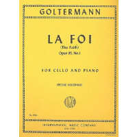 La foi op.95 no.1 for cello and