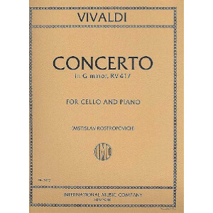 Concerto g minor RV417