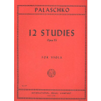 12 Studies op.55 for viola solo