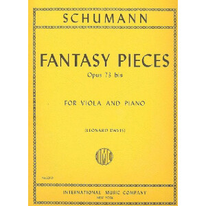 Fantasy Pieces op.73b for viola