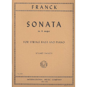 Sonata A major for string bass