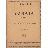 Sonata A major for string bass