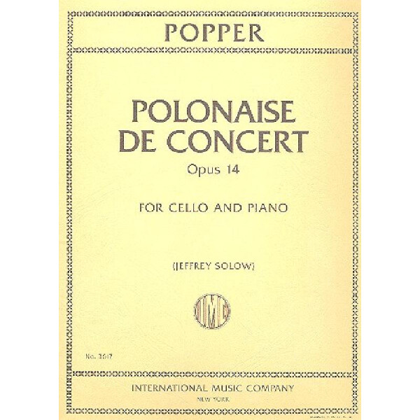 Polonaise de concert op.14 für