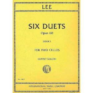 6 Duets op.60 vol.1 (nos.1-3) for 2 cellos