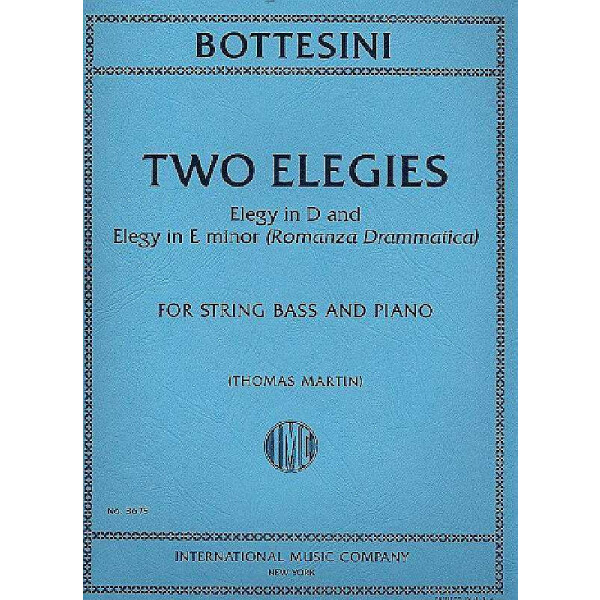 2 Elegies for string bass and piano