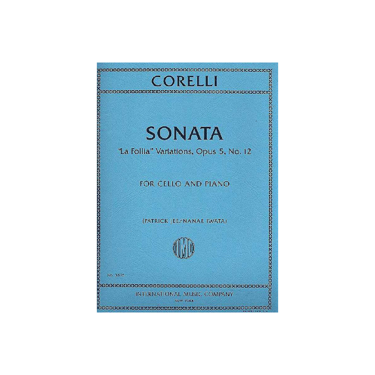 Sonata La Follia Variatons op.5,12 box