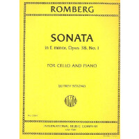 Sonata in e minor op.38,1