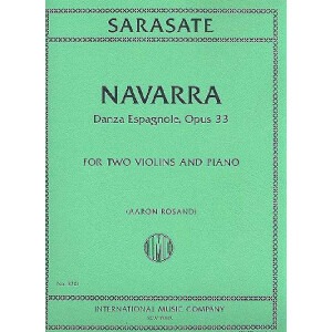 Navarra op.33 for 2 violins and piano