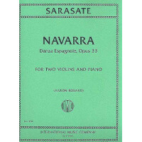 Navarra op.33 for 2 violins and piano