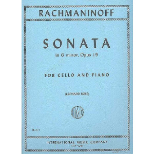 Sonata g minor op.19 for