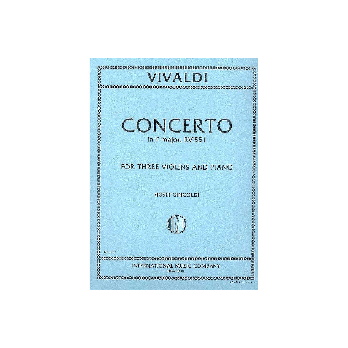 Concerto F Major op.23,1 for 3 box