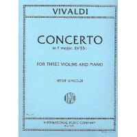 Concerto F Major op.23,1 for 3