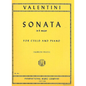 Sonata E major for violoncello