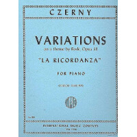 Variations op.33 La Ricordanza