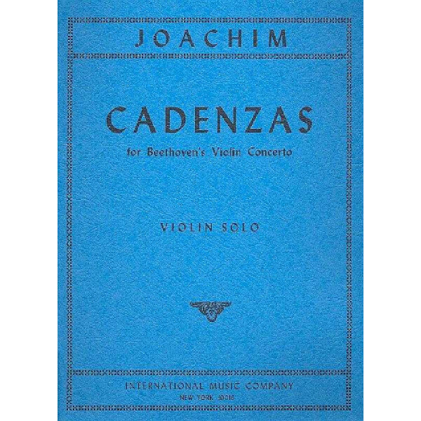 Cadenzas for Beethovens