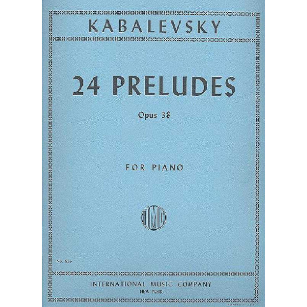 24 Preludes op.38