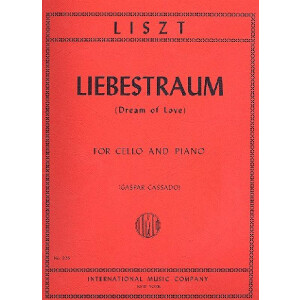 Liebestraum for cello and piano