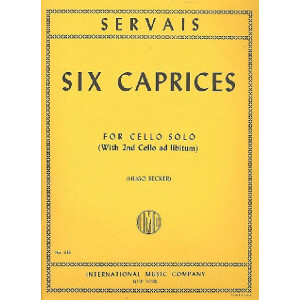6 Caprices for cello solo