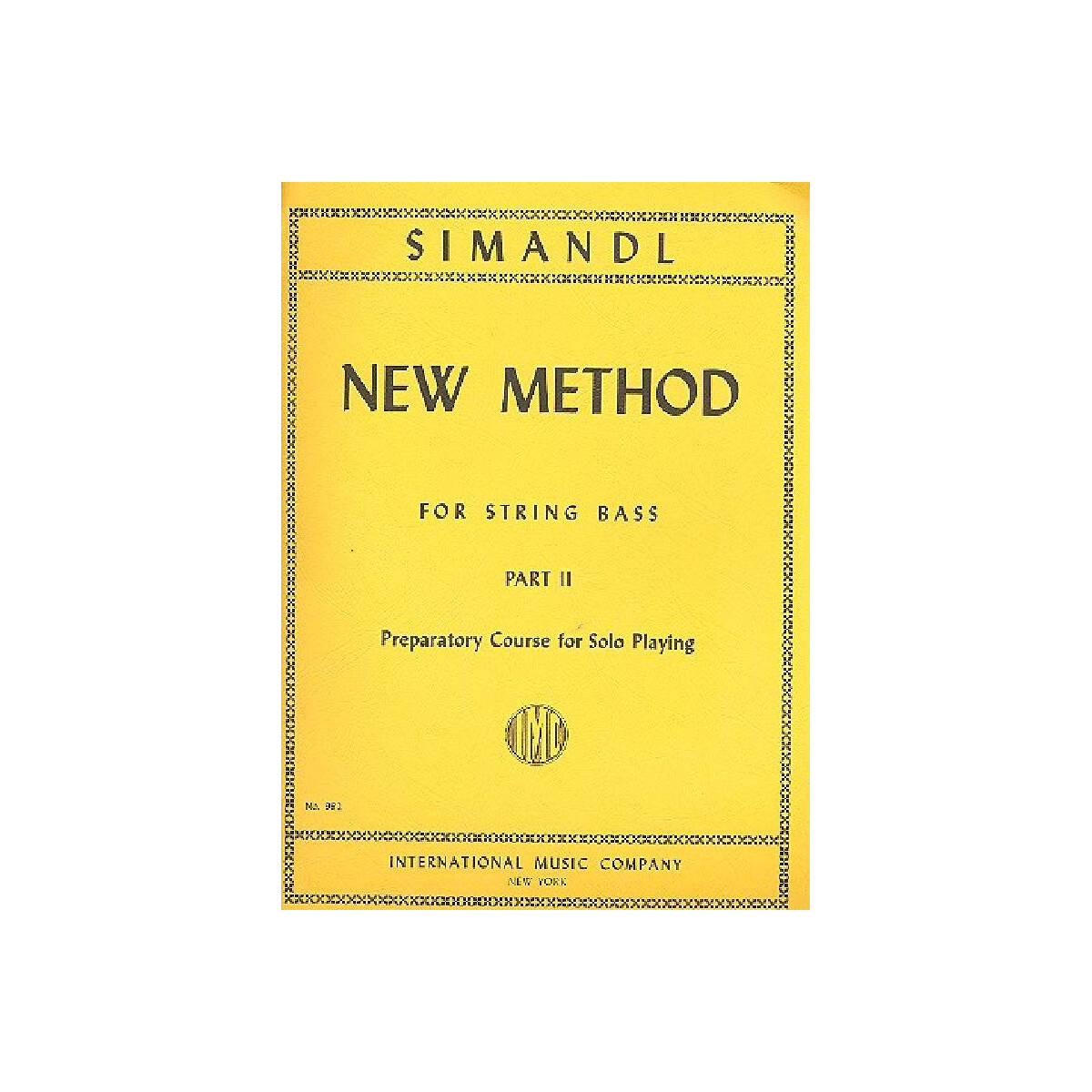 New Method vol.2 for string bass
