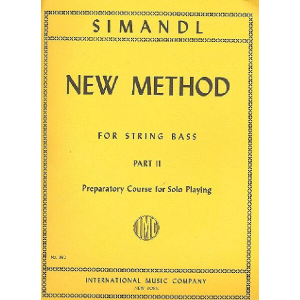 New Method vol.2 for string bass
