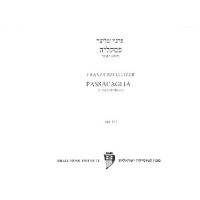 Passacaglia for organ