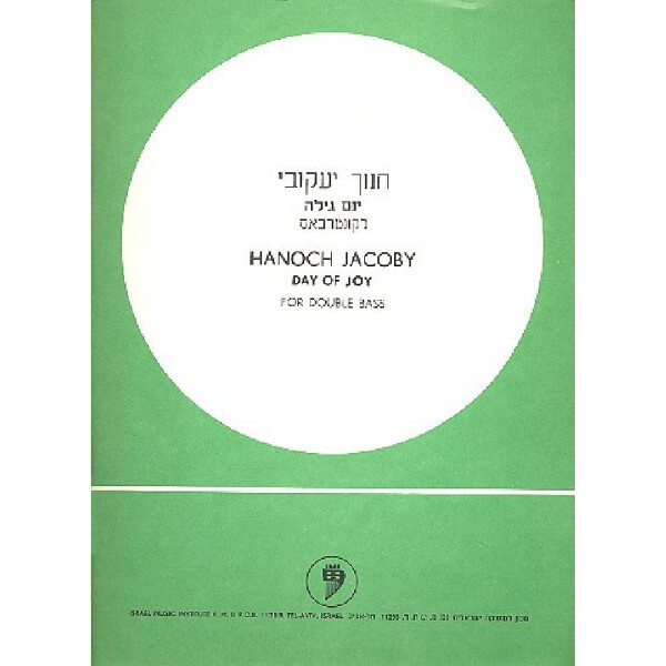 Day of Joy for double bass solo