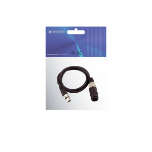 Omnitronic Adapterkabel Speaker(F)/XLR(F) 1m sw