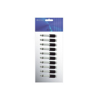 Omnitronic Adapter Cinch(F)/Klinke(M) 10x