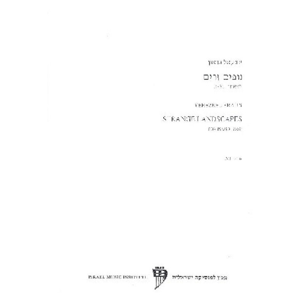 Strange Landscapes for piano