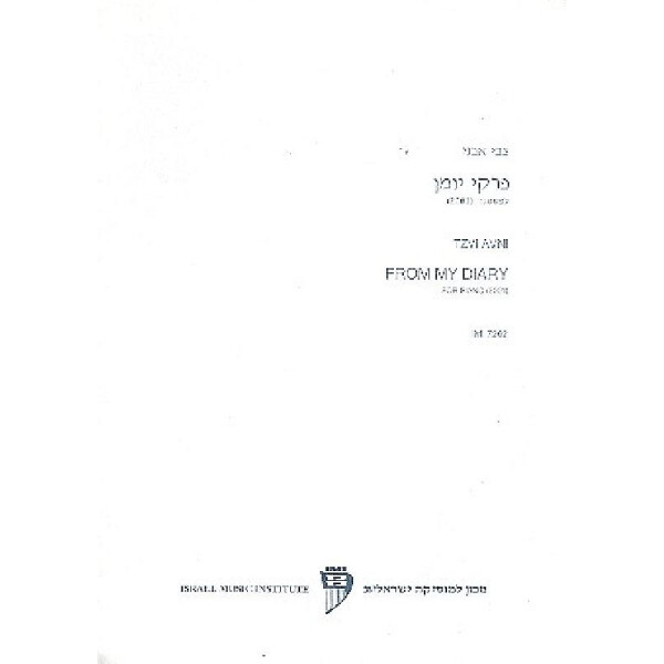 From my Diary for piano