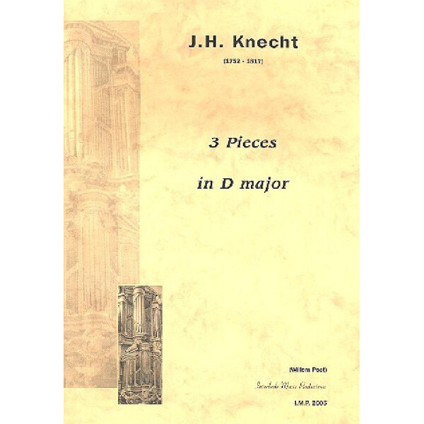 3 Stücke D-Dur für Orgel