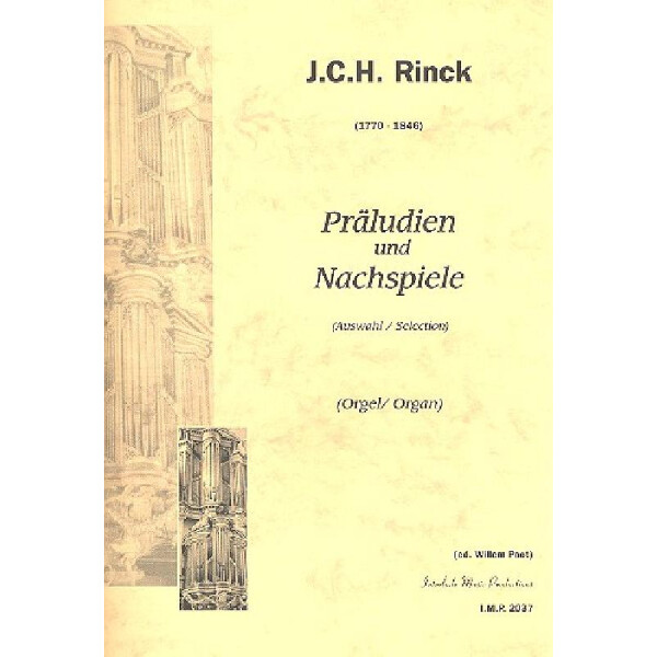 Präludien und Nachspiele für Orgel