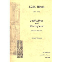 Präludien und Nachspiele für Orgel
