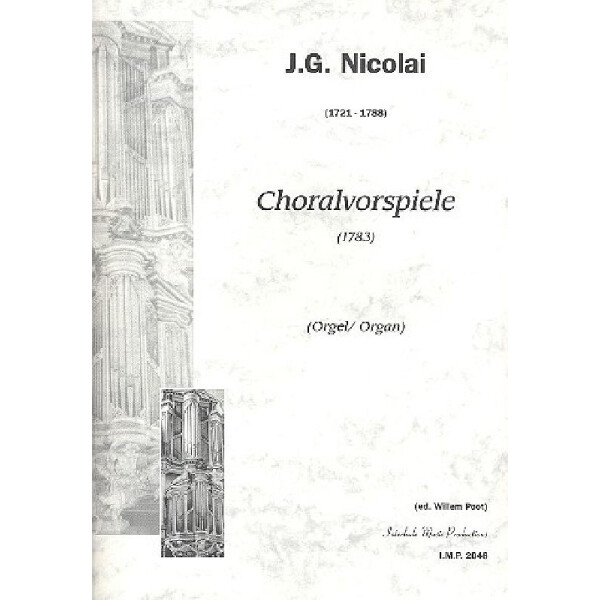 Choralvorspiele für Orgel