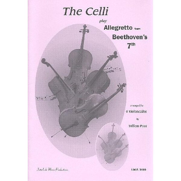 Allegretto aus Sinfonie Nr.7 für 4 Violoncelli