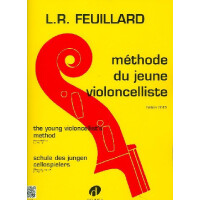 Méthode du jeune violoncelliste complet (en/fr/dt)