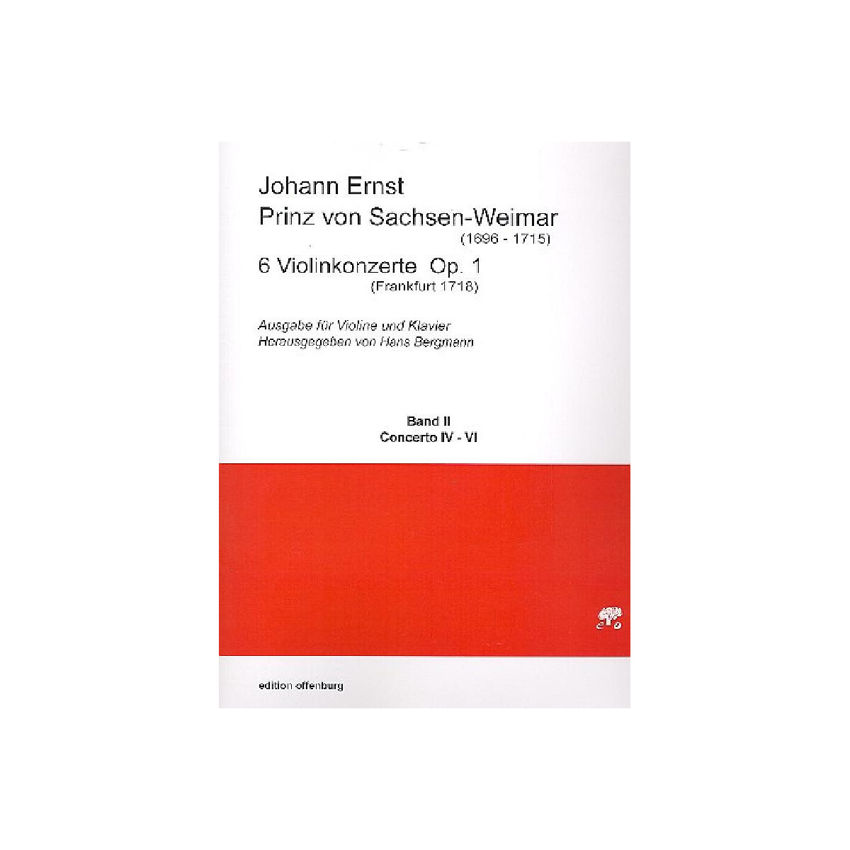 6 Konzerte op.1 Band 2 (Nr.4-6) für box
