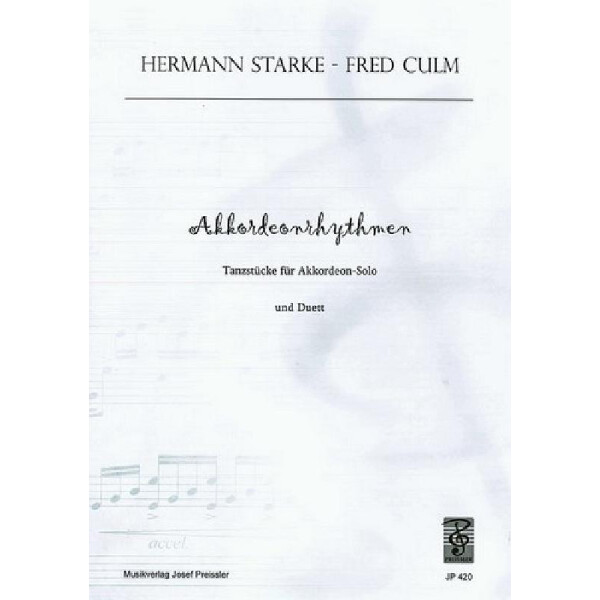 Akkordeon-Rhythmen Tanzstücke