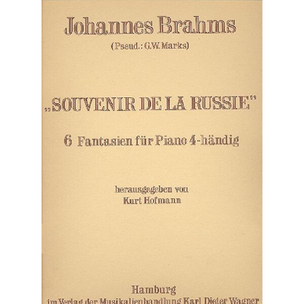 Souvenir de la Russie op.151