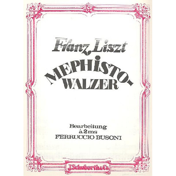 Mephisto-Walzer für Klavier
