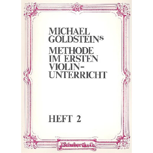 Methode im ersten Violinunterricht