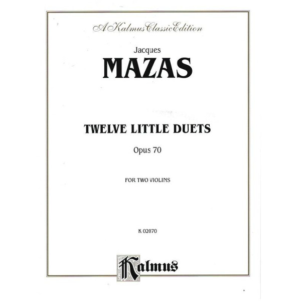 12 little Duets op.70