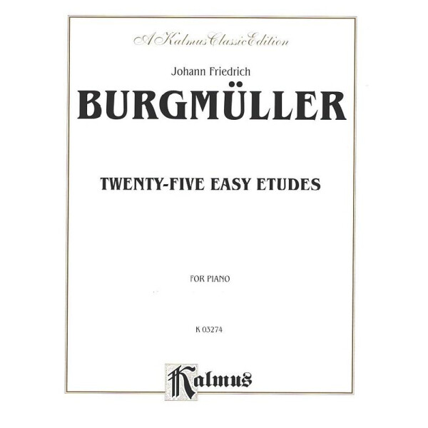 25 easy Studies op.100 (+CD) for piano