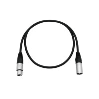 Sommer Cable XLR cable 3-pin 0.9m sw Neutrik