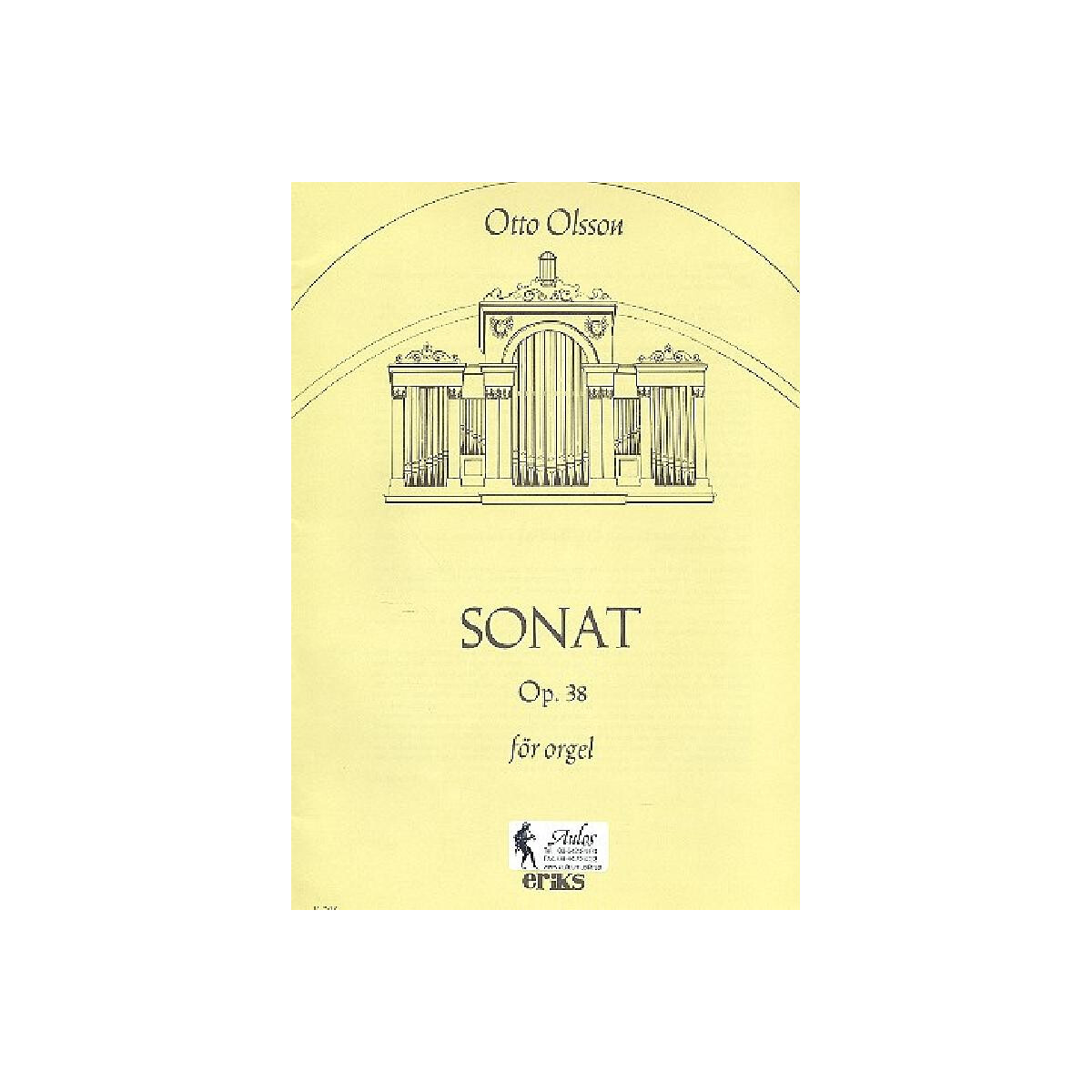 Sonate e major op.38 for organ box