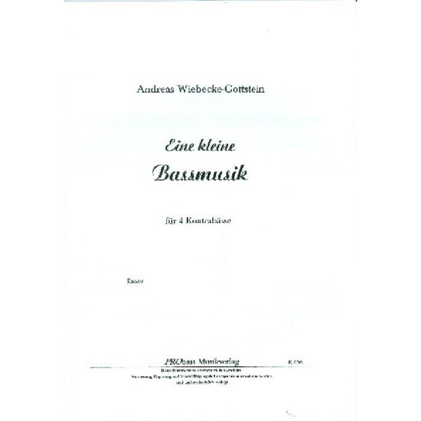 Eine kleine Bassmusik