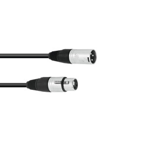 Sommer Cable XLR cable 3-pin 6m sw Neutrik