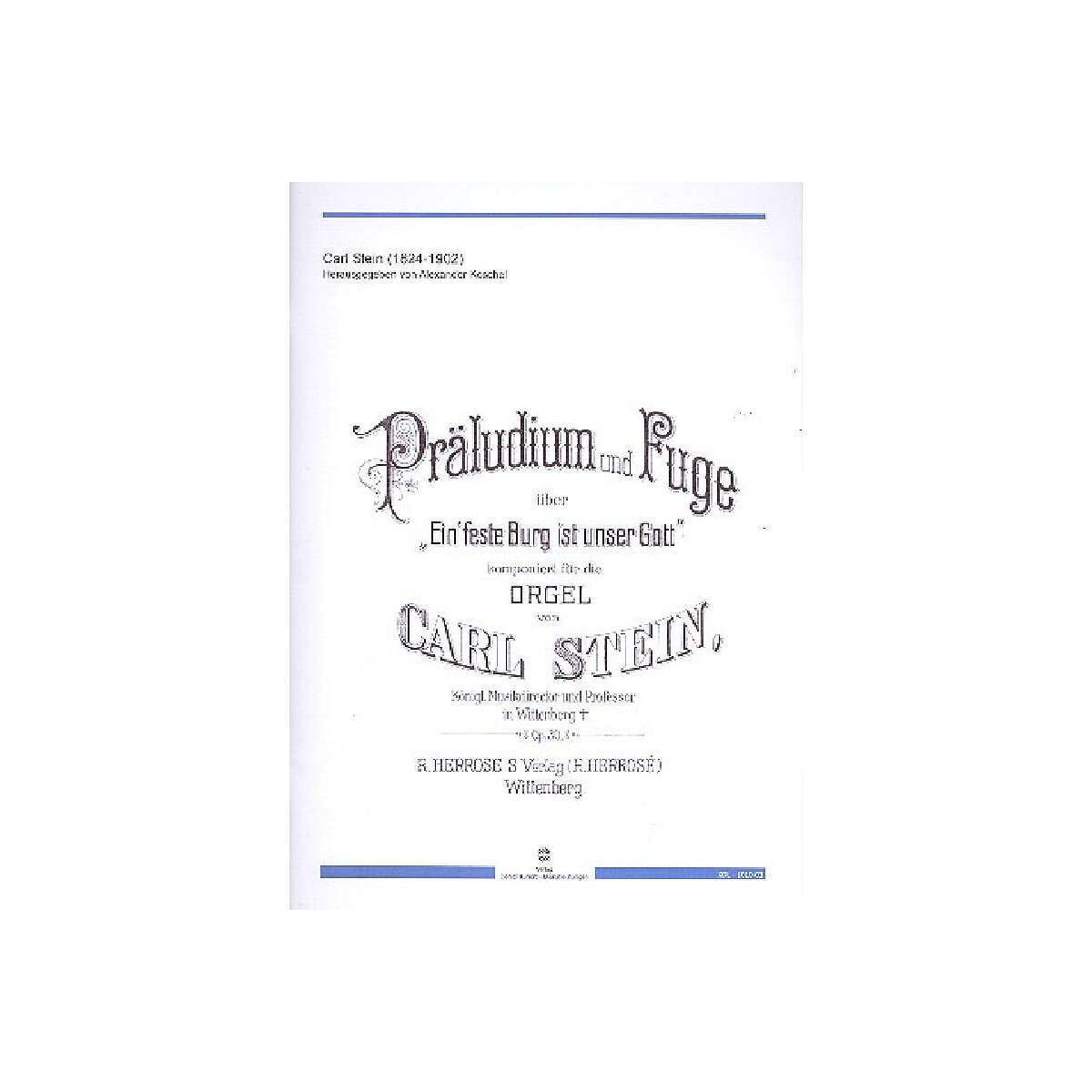 Präludium und Fuge über Ein fe box