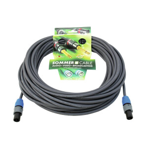 Sommer Cable speaker cable Speakon 2x2.5 20m sw