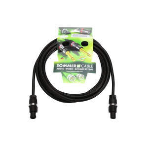 Sommer Cable Lautsprecherkabel Speakon 4x2,5 5m sw